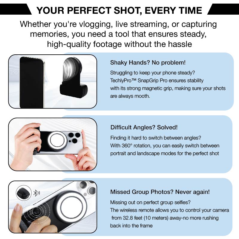 TechlyPro™ SnapGrip Pro